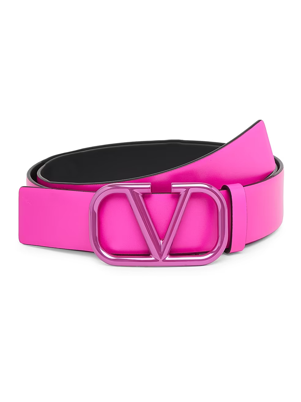 V Logo Buckle Belt | Saks Fifth Avenue