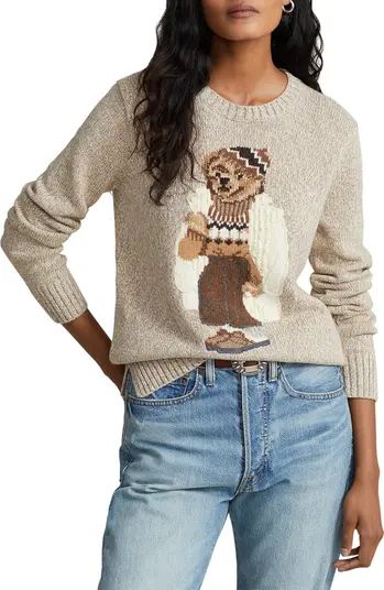 Polo Bear Cotton Crewneck Sweater | Nordstrom