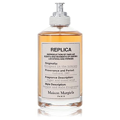 Amazon.com : Replica Whispers in the Library by Maison Margiela Eau De Toilette Spray (Tester) 3.... | Amazon (US)