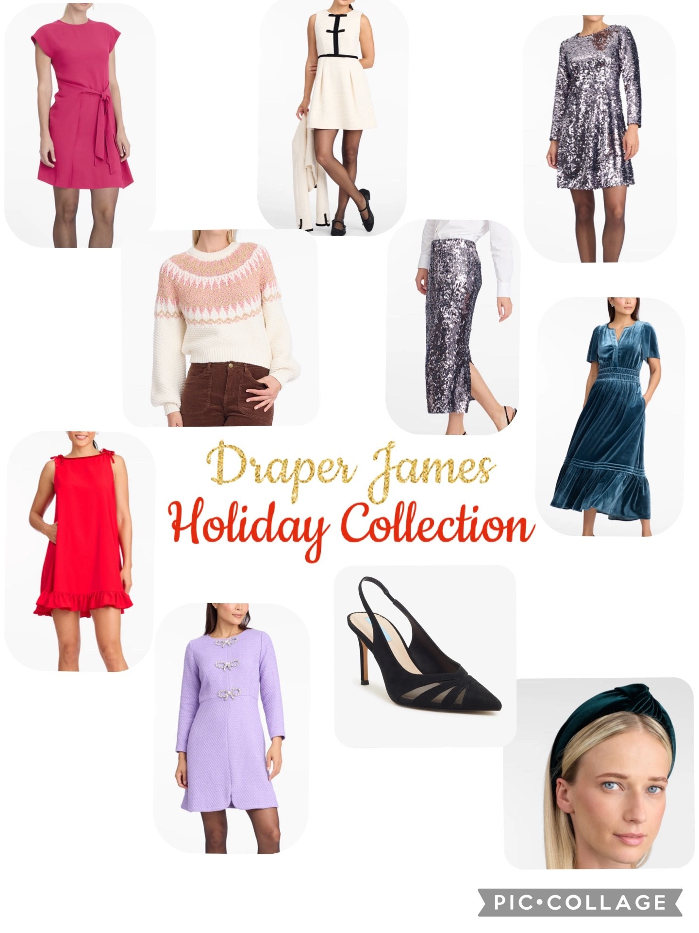 Be fancy and ready for all your holiday events with looks from Draper James! Love the sequin, colors and bow details!! 

#LTKSeasonal #LTKParties #LTKHoliday