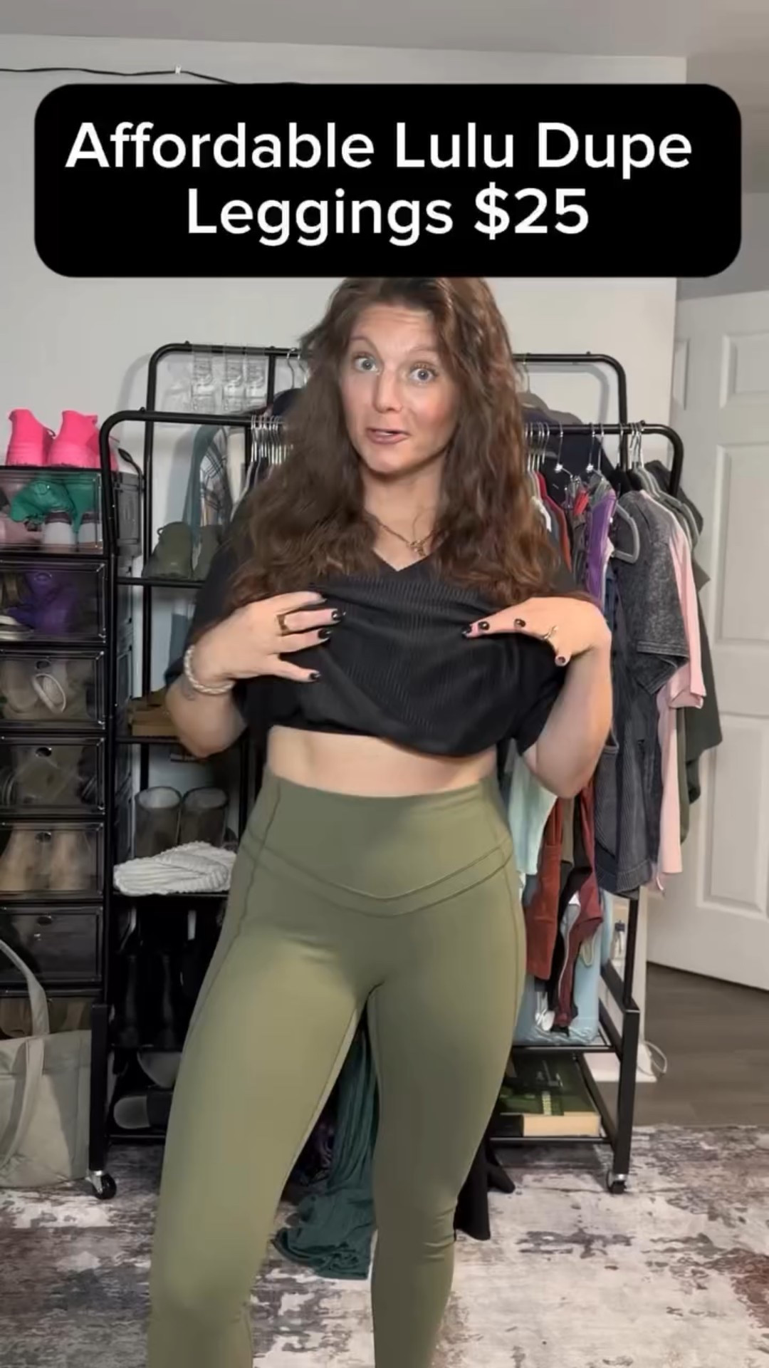 Affordable Lulu dupe leggings for under $25 🤯 @iugayoga_us 

✨ Tummy control waistband
✨ Butt lifting + squat proof
✨ Deep pockets + no front seam

These IUGA leggings are an Amazon MUST have 🙌 Code IUGASAVE10 for 10% off. 
#amazonmusthaves #amazonfinds #iugaleggings #amazonleggings #leggings #activewear

#LTKActive #LTKSaleAlert #LTKFindsUnder50