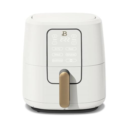 Beautiful 6 Qt Air Fryer with TurboCrisp Technology and Touch-Activated Display by Drew Barrymore (White) | Amazon (US)