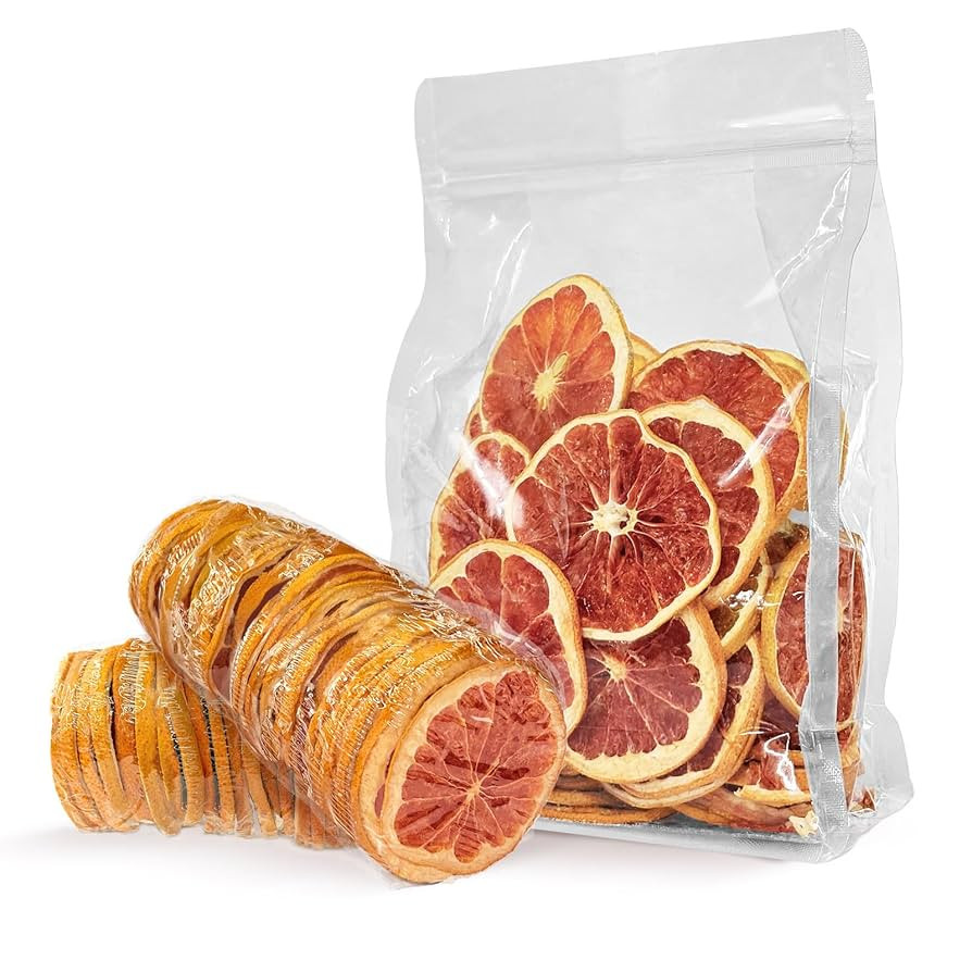 Mkostlich Dried Grapefruit Slices, 3.52oz/100g Dehydrated Grapefruit for Cocktails, Red Grapefrui... | Amazon (US)