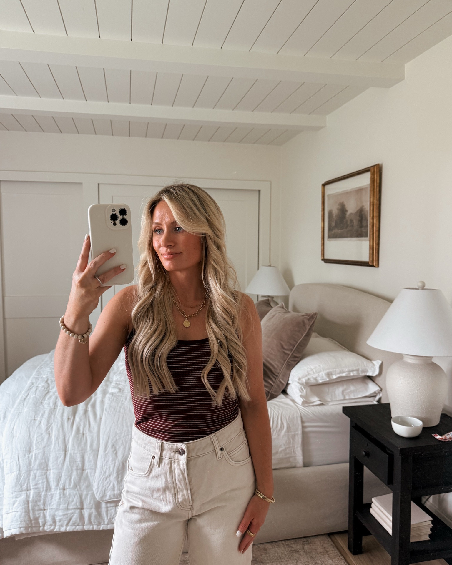 Love this Amazon tank! 
Top: small
Jeans: 25

#LTKootd #LTKSaleAlert #LTKSeasonal