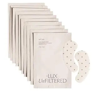 + Lux Unfiltered Iced Latte Cooling Under Eye Patches - Anti-Slip Caffeine Infused Korean Eye Mas... | Amazon (US)