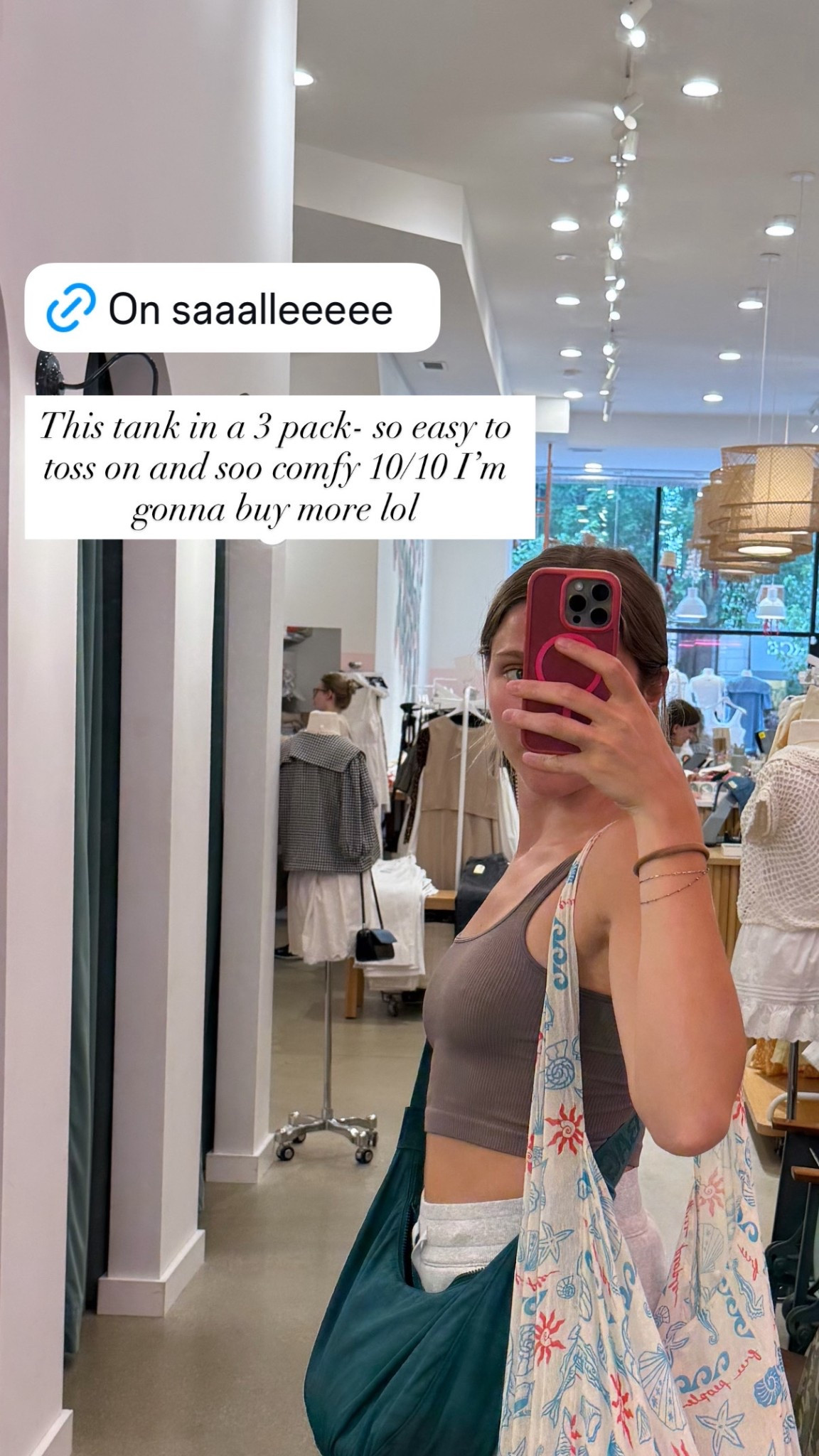 So comfy and easy to wear! No bra needed which is a huge plus for me.. 10/10 will buy againn

#LTKTravel #LTKSaleAlert #LTKStyleTip