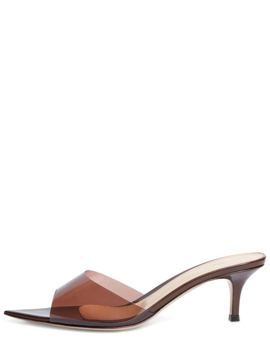 55mm hohe plexiglas-mules „elle“ - Gianvito Rossi - Damen | Luisaviaroma | Luisaviaroma