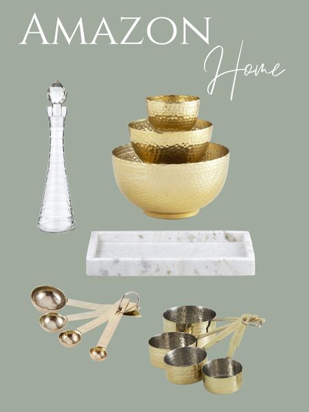 I am loving these kitchen essentials. The hammered hood mixing bowls are gorgeous!  





Marble tray, measuring spoons, measuring cups, decanter, dining, hosting, baking, cooking, #competition 

#LTKFind #LTKunder50 #LTKhome