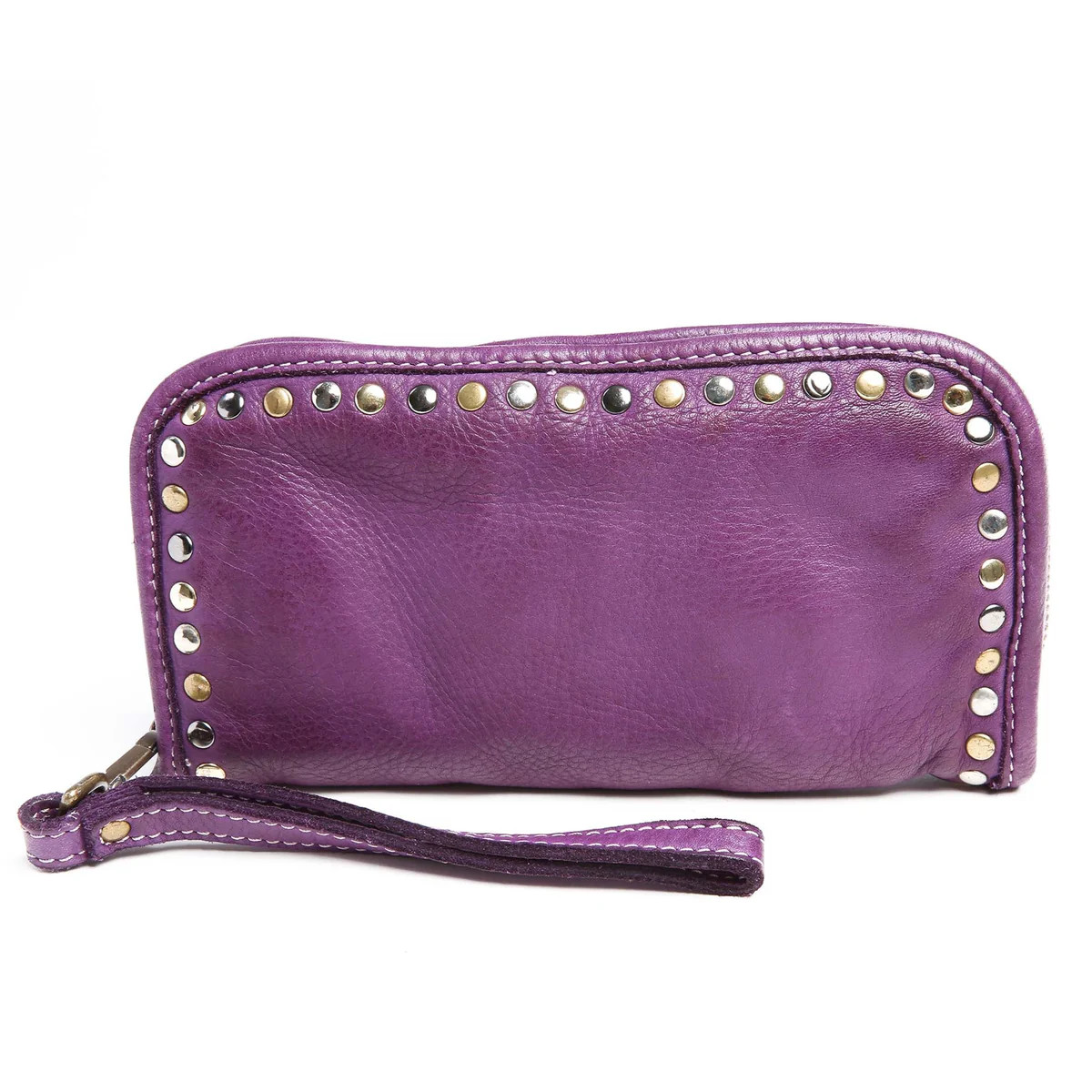 Sofia Zip Around Wallet in purple | Bolsa Nova Handbags