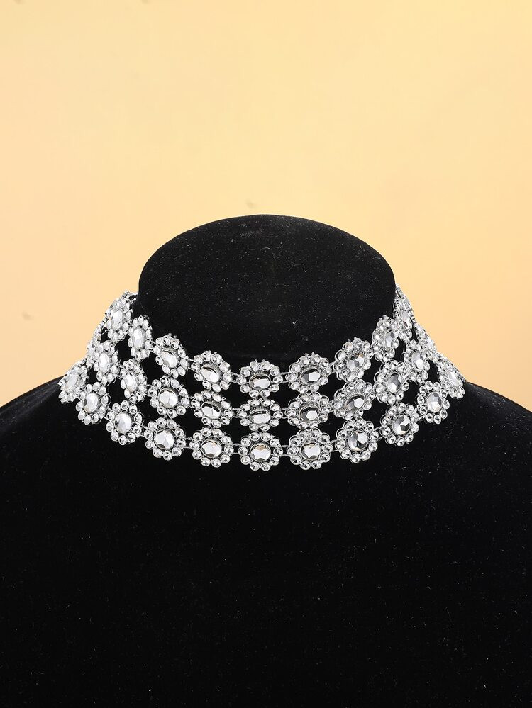 Rhinestone Decor Choker | SHEIN
