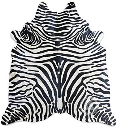 Amazon.com: Safari Zebra Black On Off White Cowhide Rug 6ft x 7ft 180 cm x 210cm - Top Quality : ... | Amazon (US)