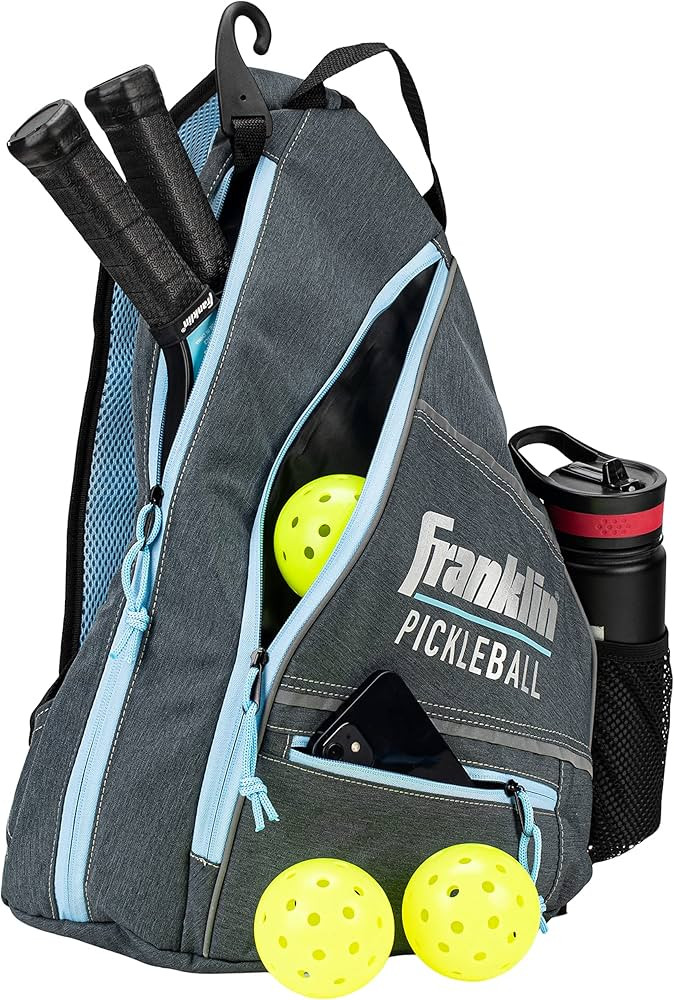 Franklin Sports Pickleball Bags - Pickleball Sling Bag Backpack for Gear + Equipment - Pickleball... | Amazon (US)