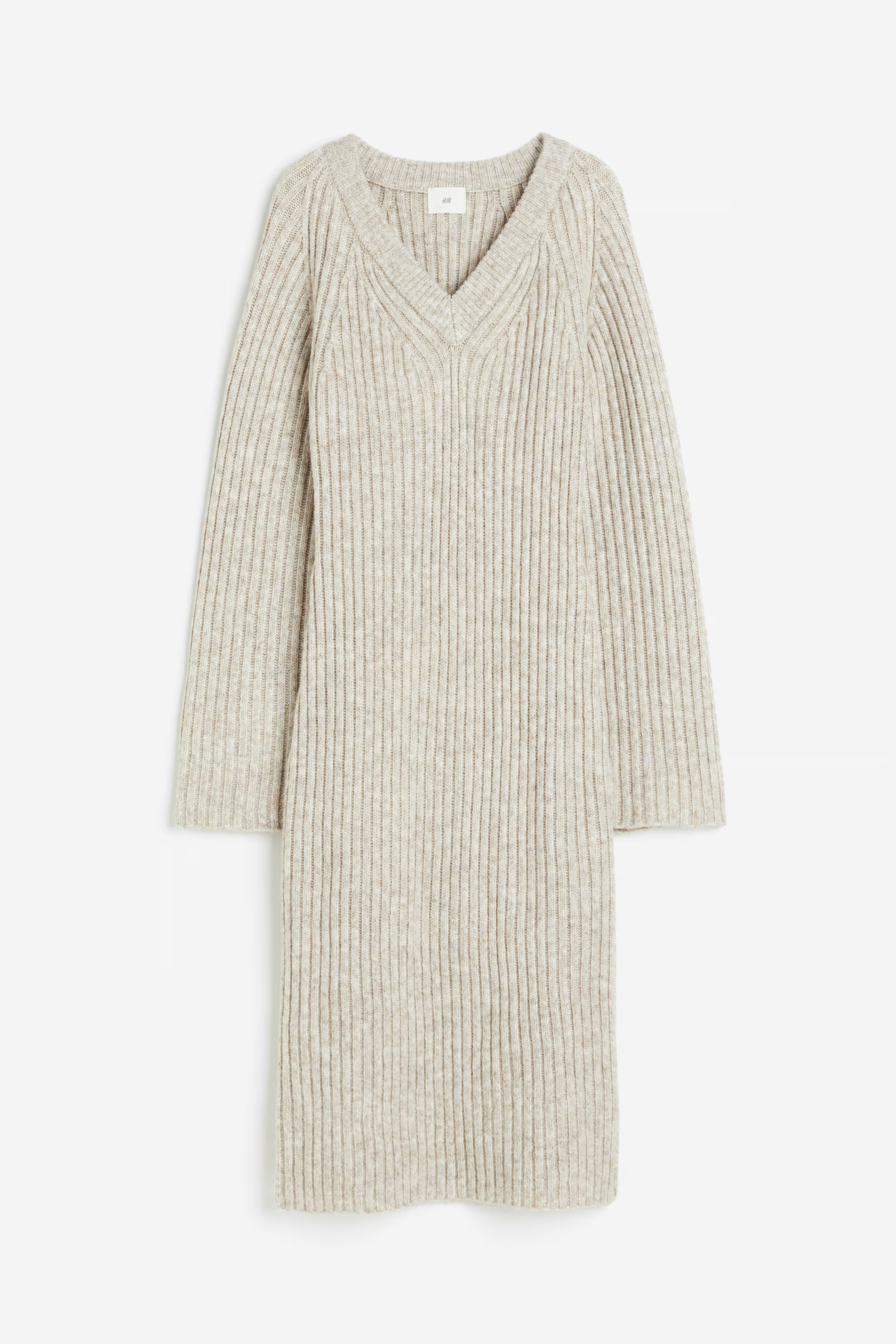 Rib-knit dress | H&M (UK, MY, IN, SG, PH, TW, HK)