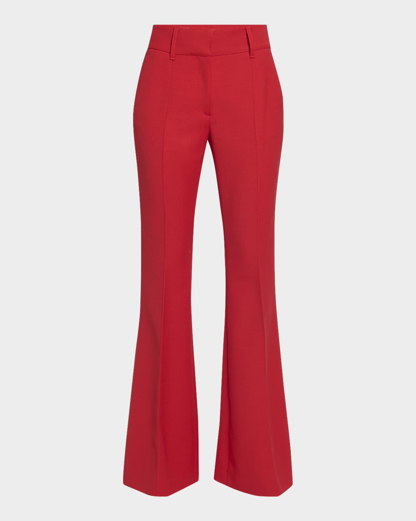 Rhein Mid-Rise Flare Pants | Neiman Marcus