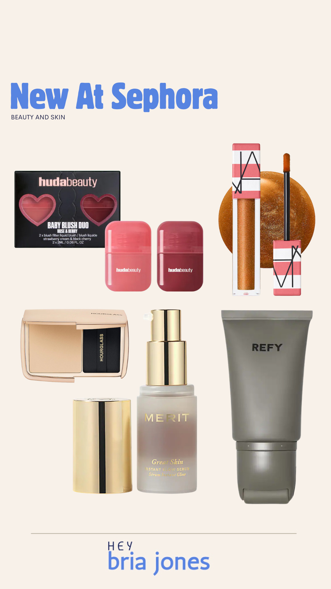 New just dropped items at Sephora for this Summer! 


Sephora new arrivals, trending at Sephora, beauty favorites, makeup and skincare, everyday makeup essentials, clean beauty picks, glowy skin routine, Huda Beauty Baby Blush Duo, NARS Afterglow Lip Shine, Hourglass Ambient Soft Glow Foundation, Merit Great Skin Instant Glow Serum, Refy Skin Finish Primer, cream blush, dewy skin products, best foundation at Sephora, clean makeup brands, no-makeup makeup look, golden hour makeup, skincare before makeup, summer glow products, hydrating primer, everyday lip gloss, luxury makeup, blush trend 2025, hydrating glow serum.








 

 #LTKGiftGuide #LTKFindsUnder100 #LTKBeauty