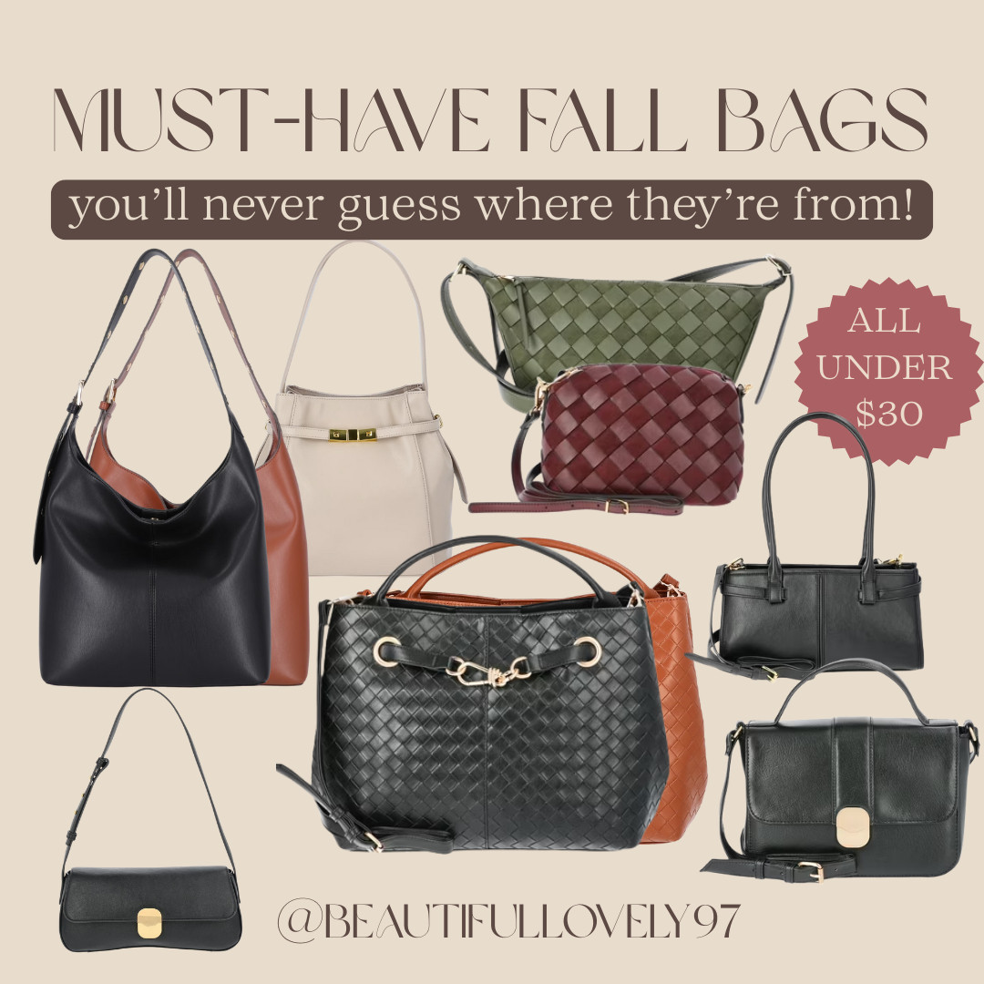 Affordable Fall Bags all under $30 

 #LTKGiftGuide #LTKFindsUnder50 #LTKItBag