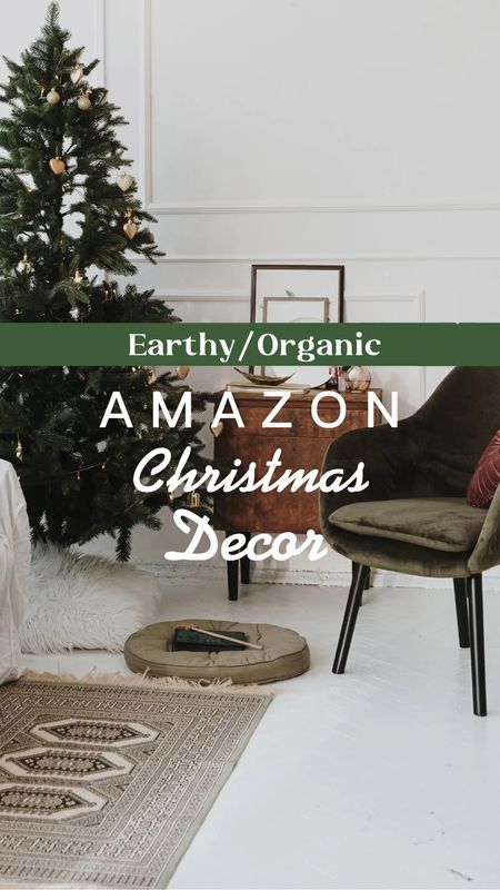 Earthy and Organic Christmas decor from Amazon 

#LTKSeasonal #LTKhome