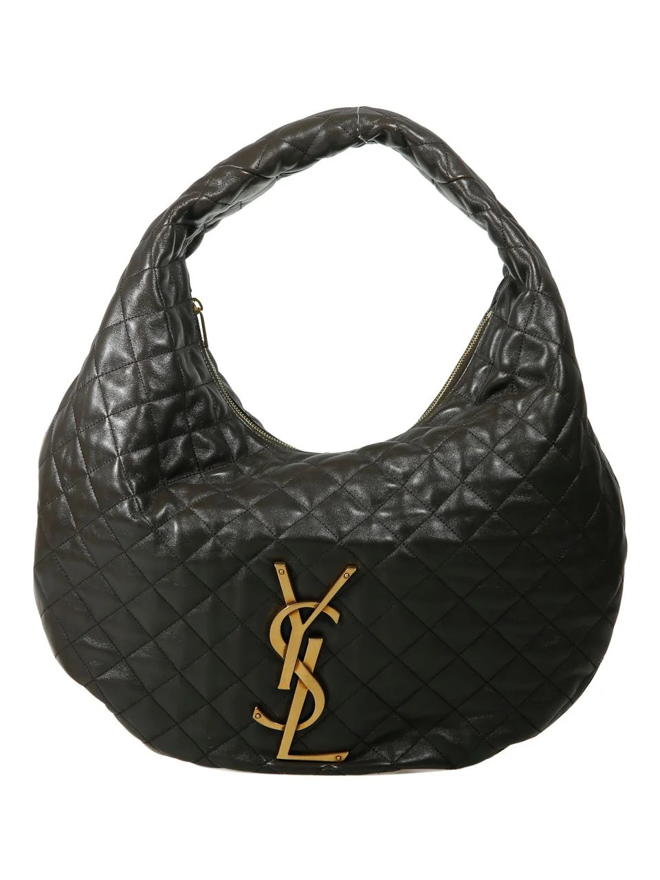 Saint Laurent Icare Quilted Hobo Bag | Cettire Global