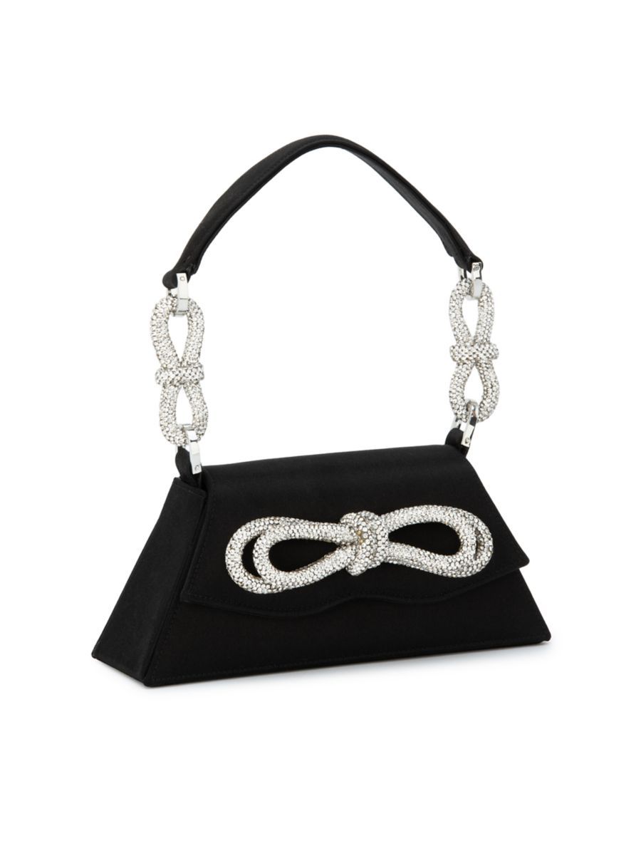 MACH & MACH Mini Samantha Double Bow Top Handle Bag | Saks Fifth Avenue