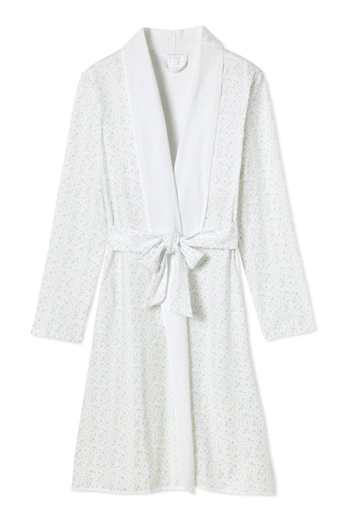 JB x LAKE Pima Robe in Meadow | LAKE Pajamas