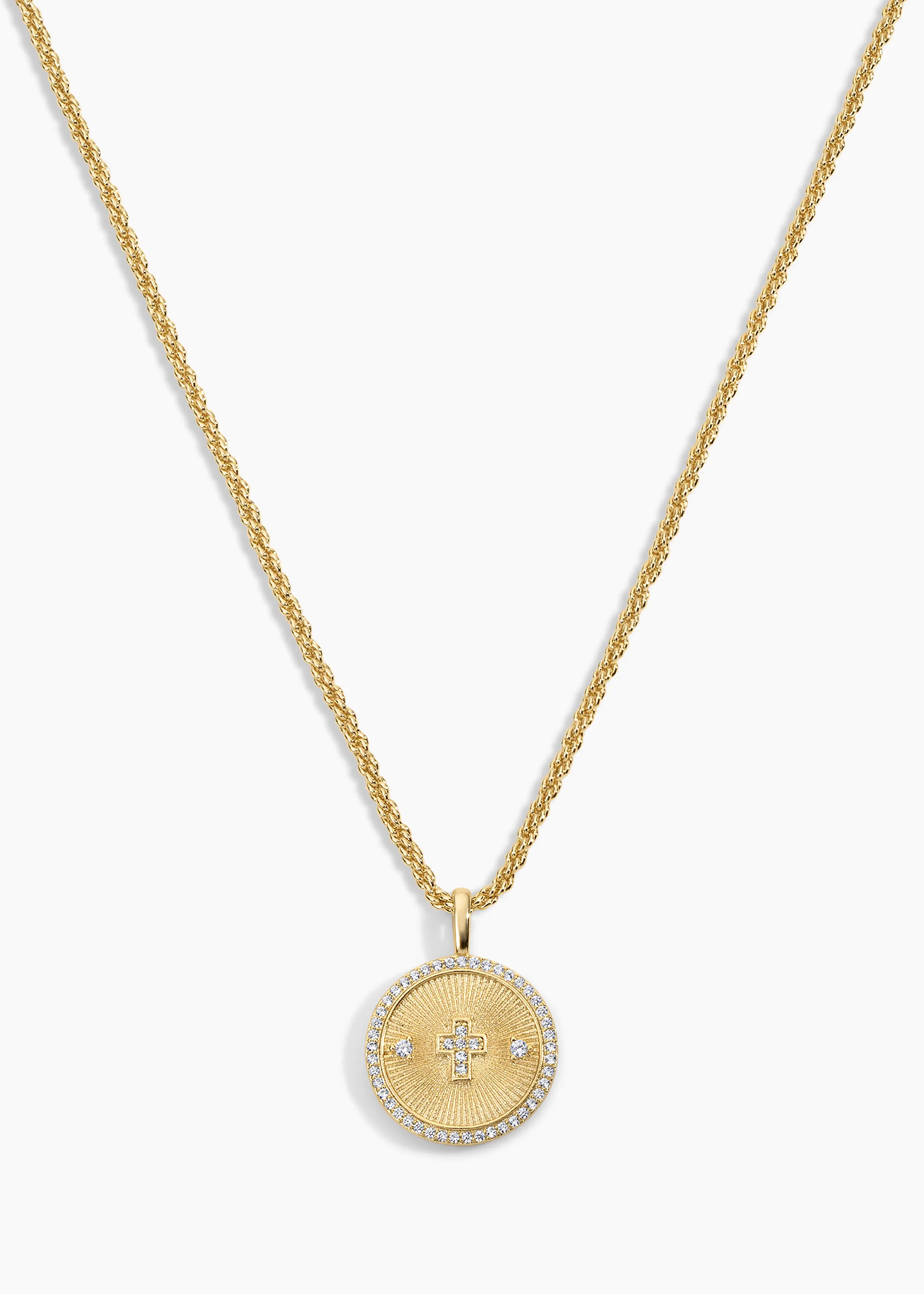 Electric Picks Guardian Cross Coin Necklace (Women) | Nordstrom | Nordstrom