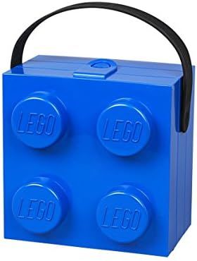 Lego 40240602 Lunchbox with Handle, Bright Blue | Amazon (US)
