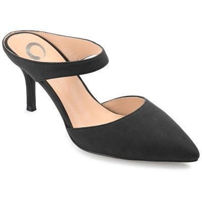 Journee Collection Womens Maevali Mules Mid Stiletto Pointed Toe Pumps | Target