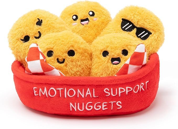 WHAT DO YOU MEME? Emotional Support Chicken Nuggets by Relatable, Cuddly Plush Toys and Stuffed A... | Amazon (US)