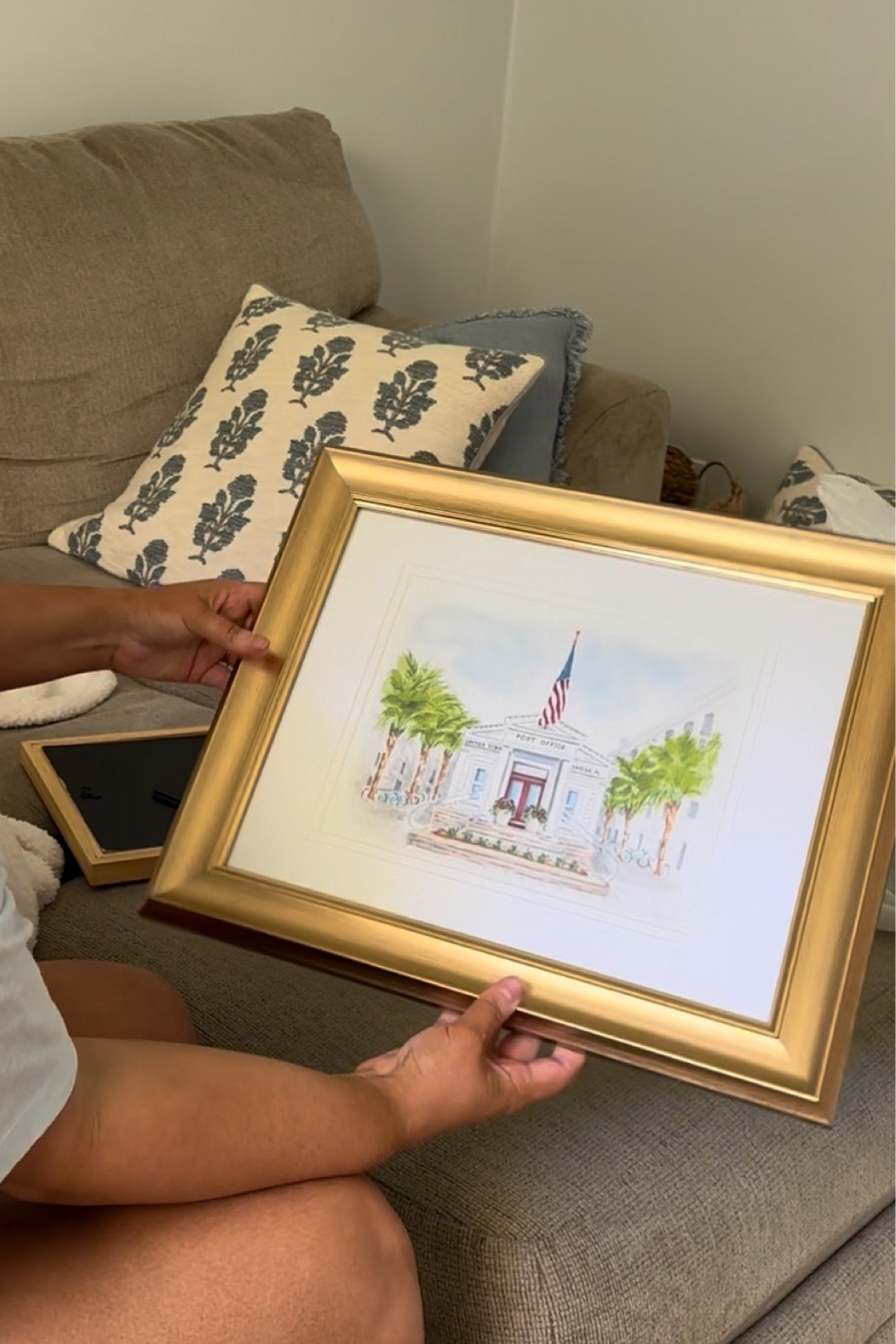 seaside print! Frame is hobby lobby! 💌

#LTKGiftGuide #LTKFindsUnder100 #LTKHome