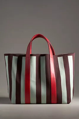 Everyday Stripe Knit Tote | Anthropologie (US)