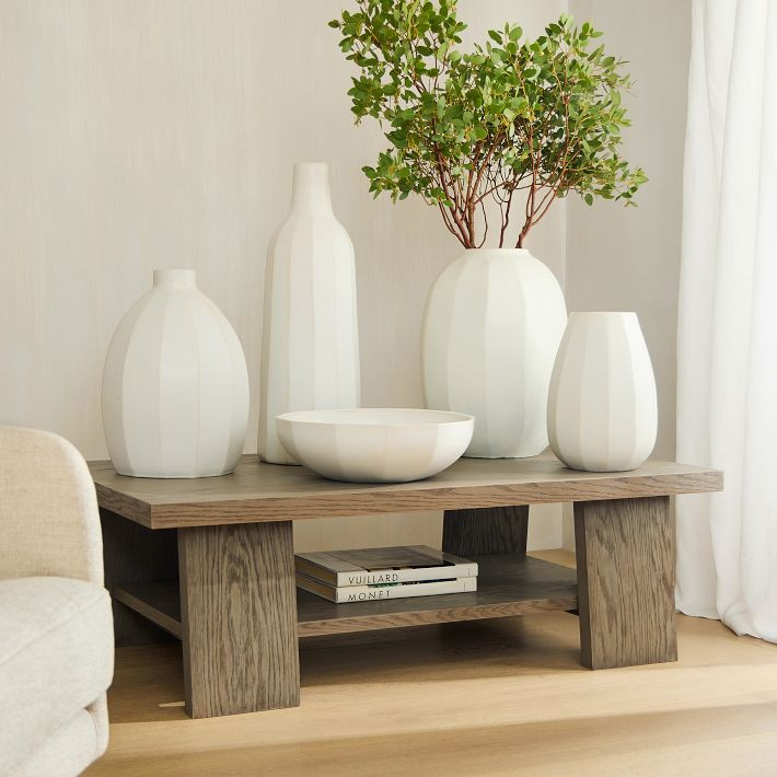 Veda Ceramic Vases | West Elm (US)