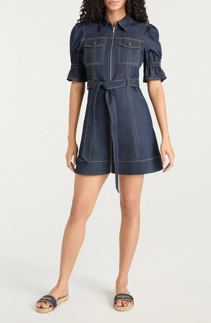 Holly Denim Minidress | Nordstrom