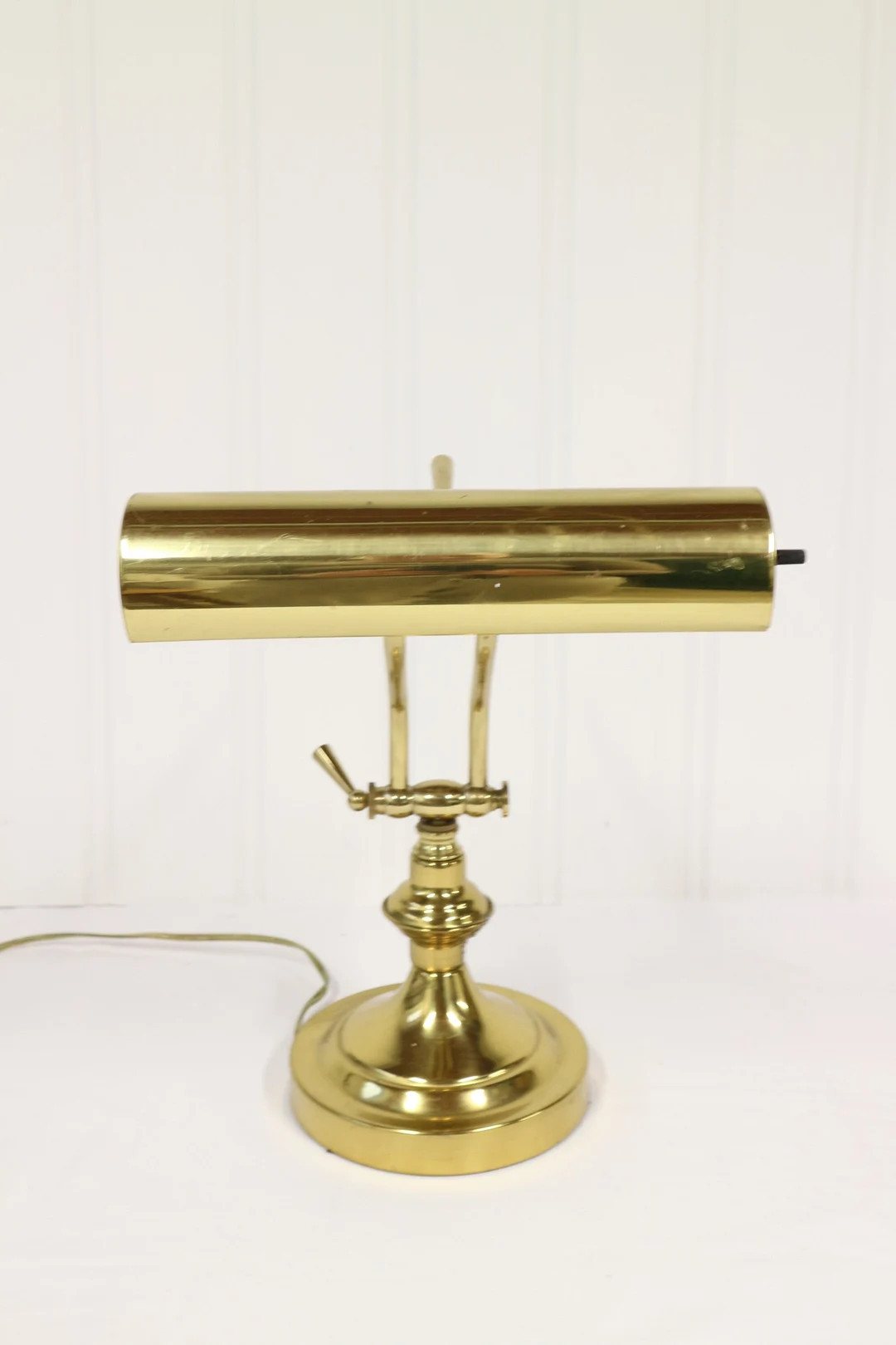 Vintage Brass Bankers Lamp | Etsy (CAD)