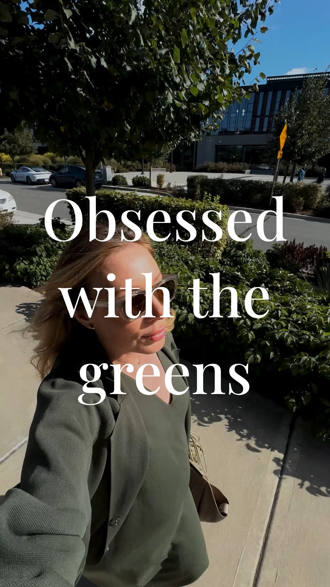 Is green the new black? 
This Fall greens have definitely been dominating fashion trends and I myself can’t get enough of them!
Wearing Aritzia new Kahlo robe from past season in olive green + linking my favorite finds in green tones. 

#LTKWorkwear #LTKVideo #LTKSeasonal