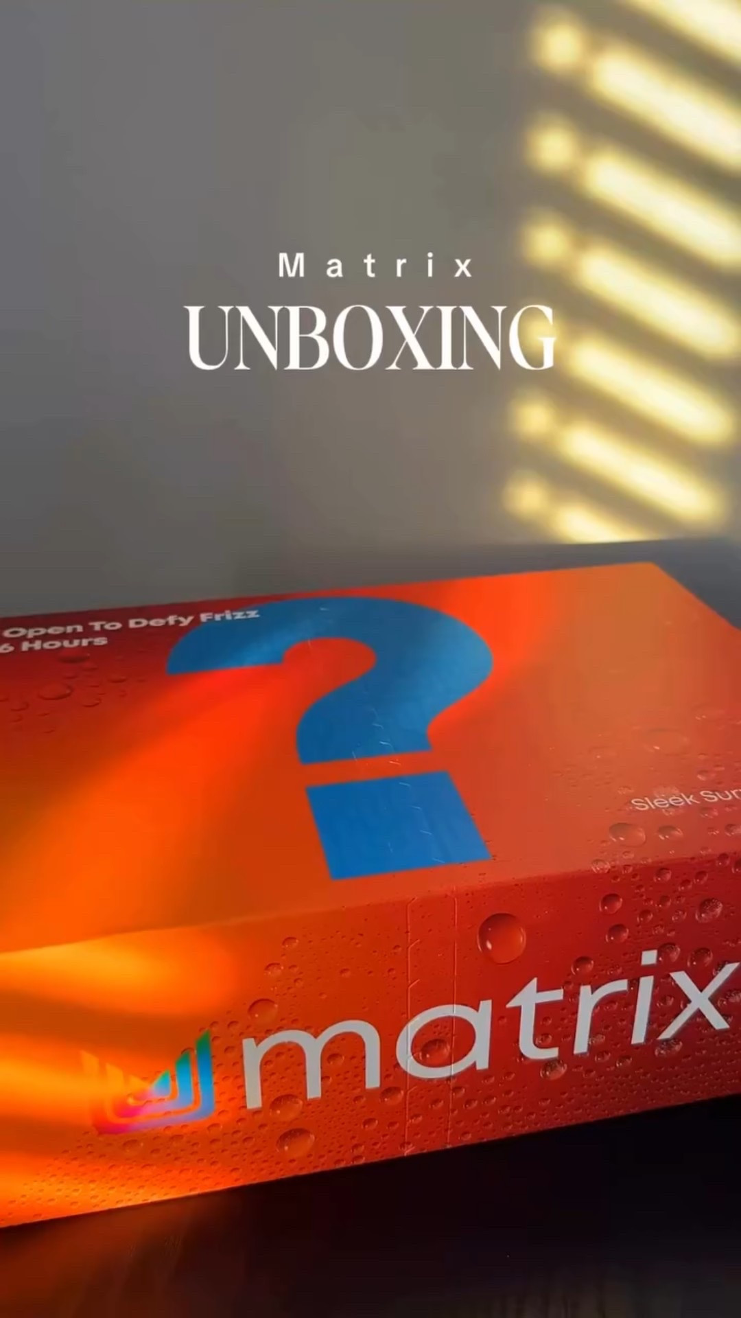 Unboxing @matrix BYE BYE FRIZZ 👋🏻

Mega Sleek
¡Combate el frizz durante 96H y hasta un 97% de humedad! 💦

Amamos todos sus productos para el cabello✨😳

#Matrix #MatrixHair #MegaSleekTopCoat
#96HFrizzControl #Sleek4Days