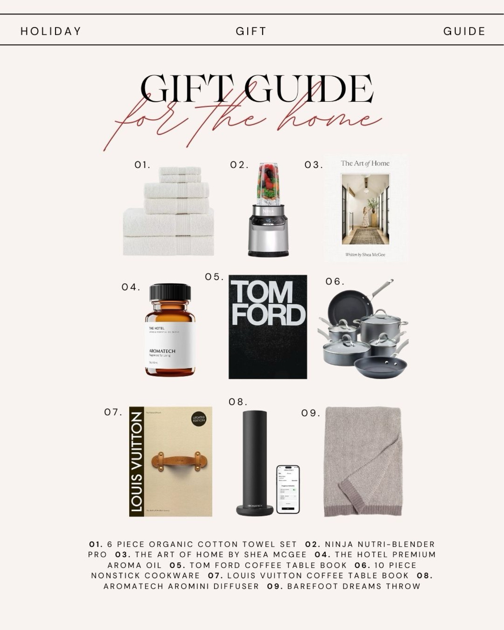 Gift Guide For The Home 🏠  

#LTKHoliday #LTKGiftGuide #LTKCyberWeek