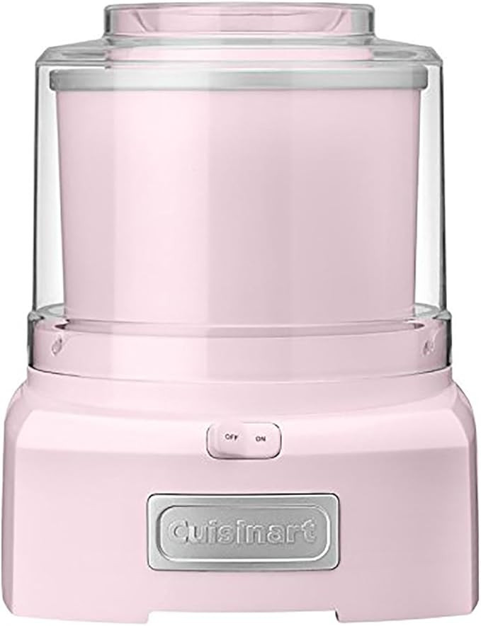 Cuisinart ICE-21PK Frozen Yogurt - Ice Cream & Sorbet Maker, Pink | Amazon (US)