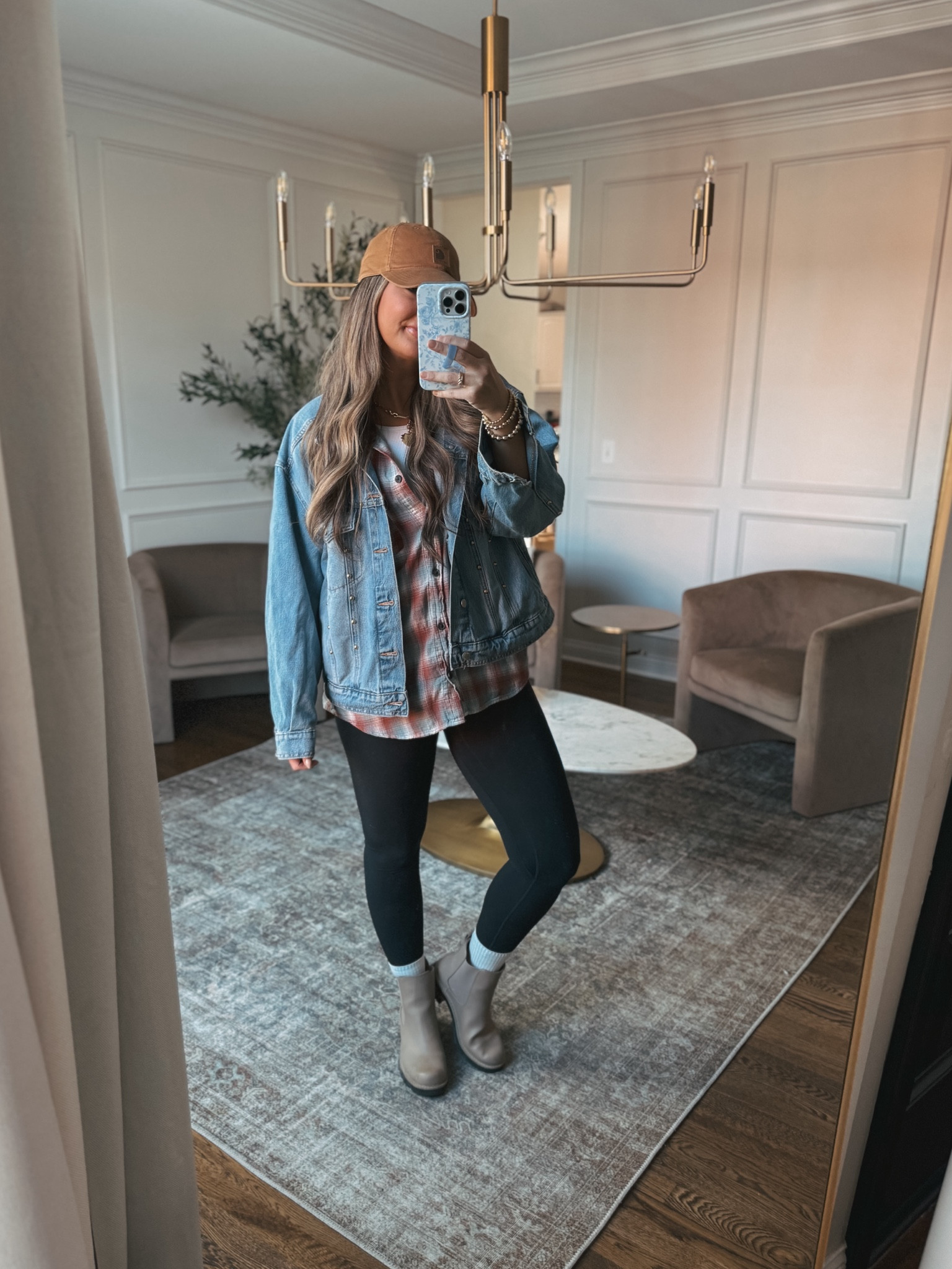 Casual leggings and boots Fall outfit idea! What I wore to trunk or treat. Wearing a medium in the flannel and denim jacket. Leggings size small.
Boots fit true to size! 



#LTKStyleTip #LTKFindsUnder50 #LTKSeasonal