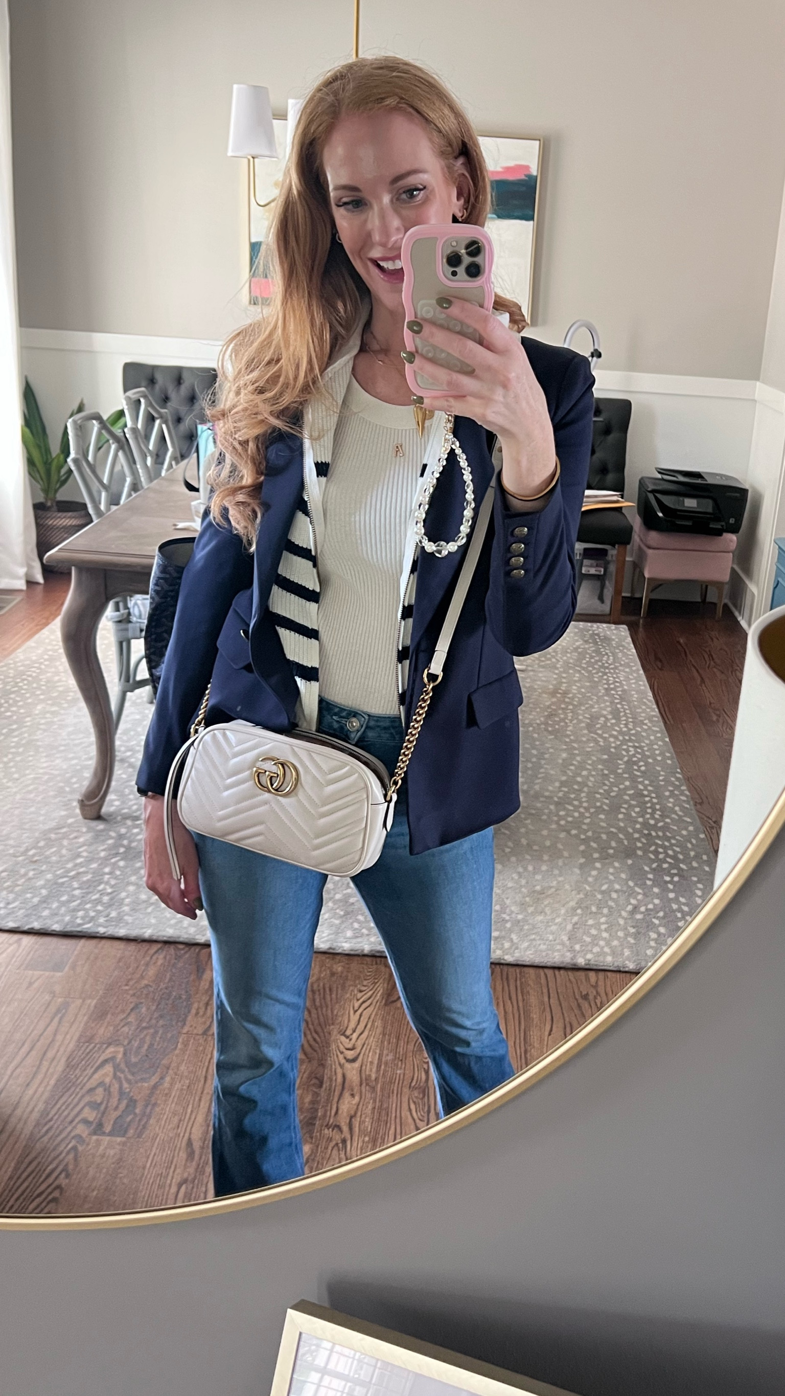 This sweater blazer is such a great travel outfit! The sweater part zips out so you get 2 pieces in 1! 

#LTKTravel #LTKSeasonal #LTKWorkwear