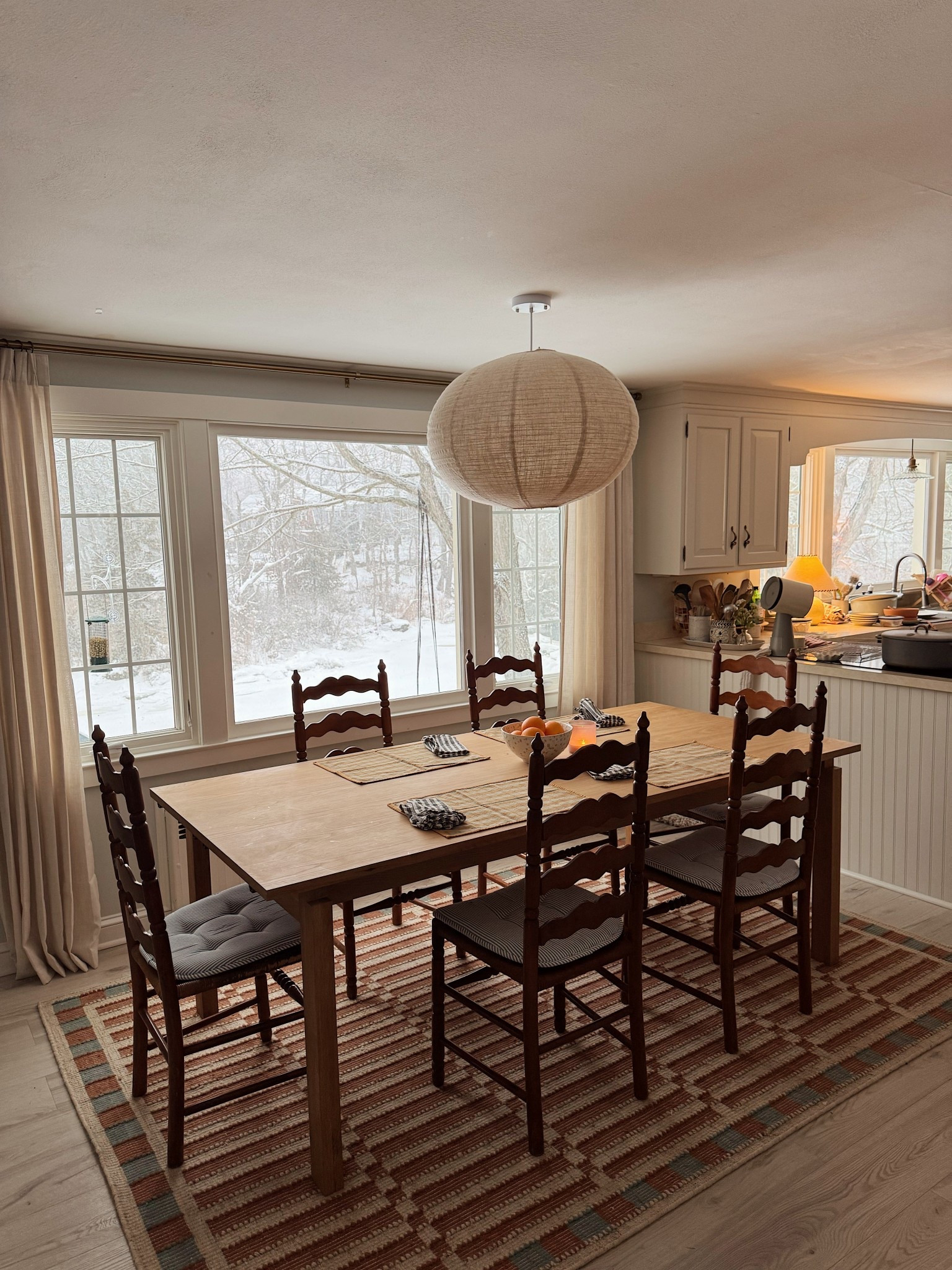 new dining table rug— obsessed!!! baby steps! 

#LTKHome