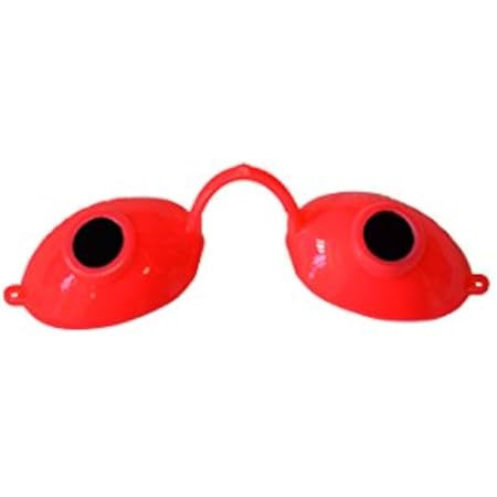 Super Sunnies UV Eye Protection, FDA Compliant Individual Tanning Bed Goggles Eyeshields, Glasses, W | Amazon (US)