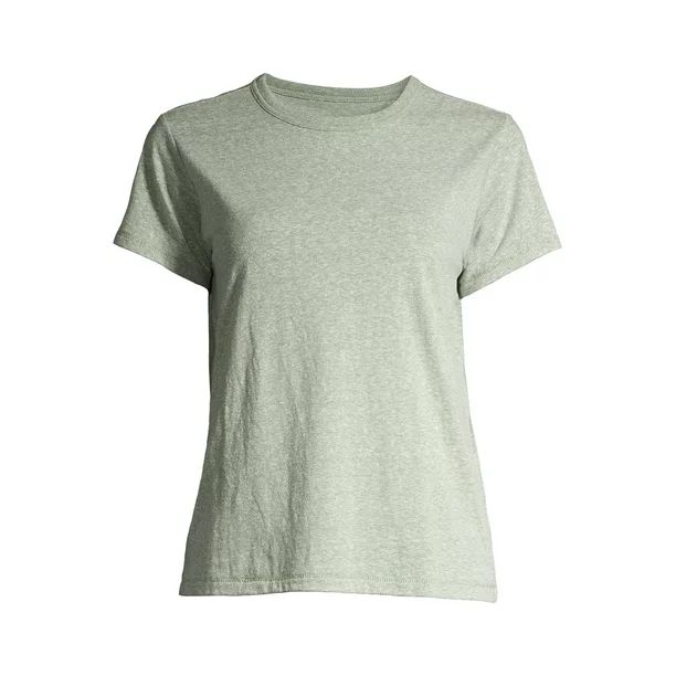 Free Assembly Women's Ringer Tee with Short Sleeves - Walmart.com | Walmart (US)