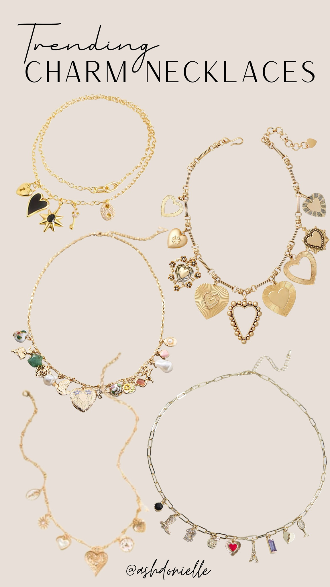 Trending: Charm Necklaces

charm necklaces, trendy fashion, trendy jewelry, women’s fashion, charm jewelry 

#LTKStyleTip