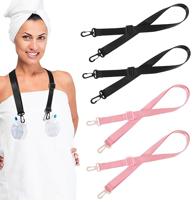 4 Pcs Shower Lanyard for Mastectomy Drain Holder JP Drainage Bulbs Post-Mastectomy Must Haves Aft... | Amazon (US)