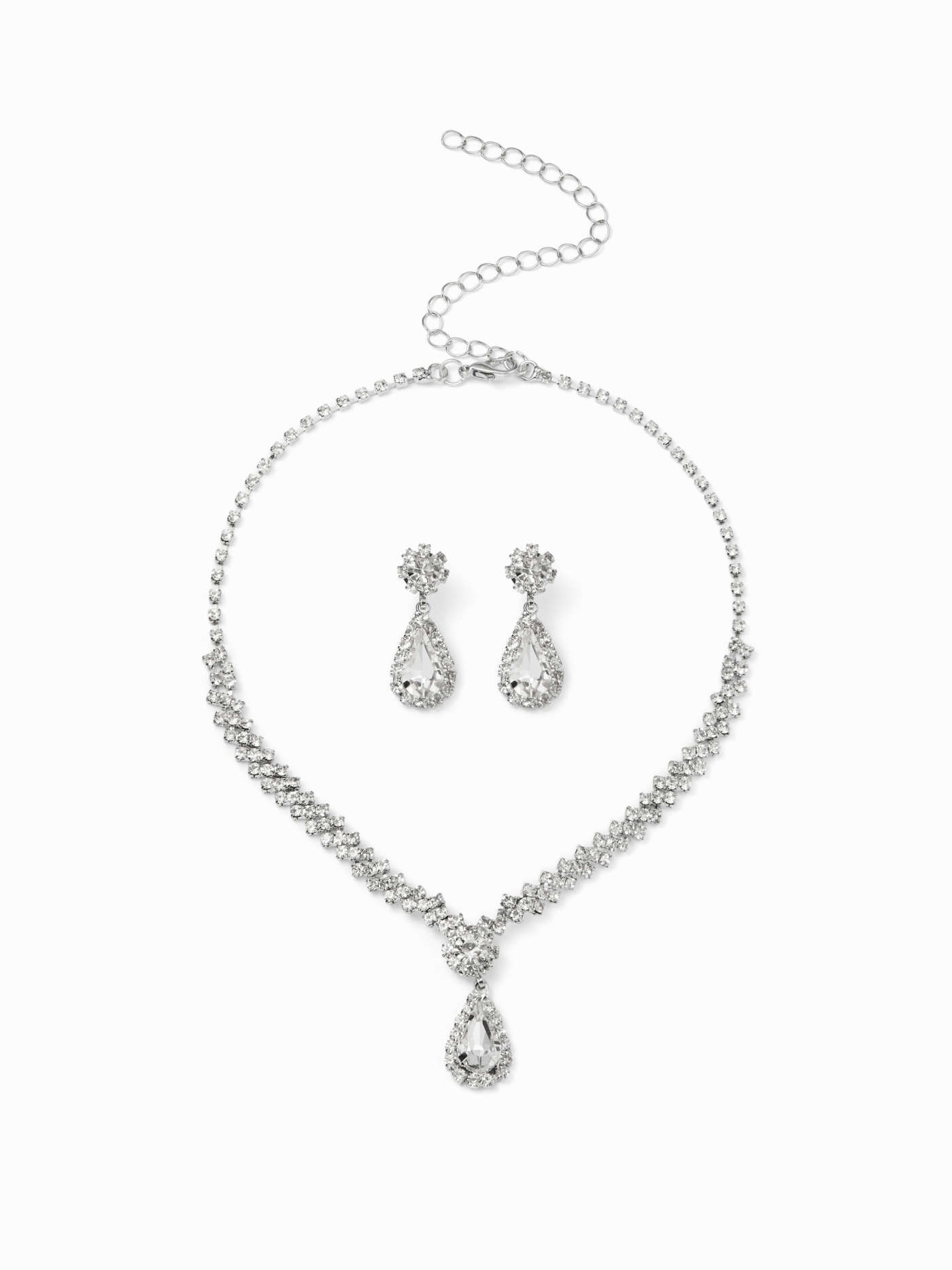 9 PCS HEART & RHINESTONE CHAIN BRACELET SET CHF 12.90 | Cider