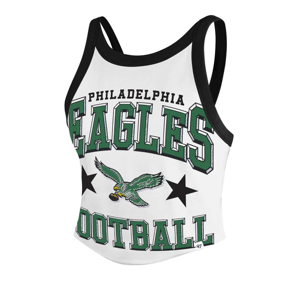 PHILADELPHIA EAGLES HISTORIC '47 ENERGIZE SPORTY TANK WOMENS | '47Brand