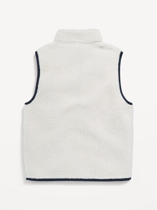Sherpa Zippered Utility Pocket Vest for Boys | Old Navy (US)
