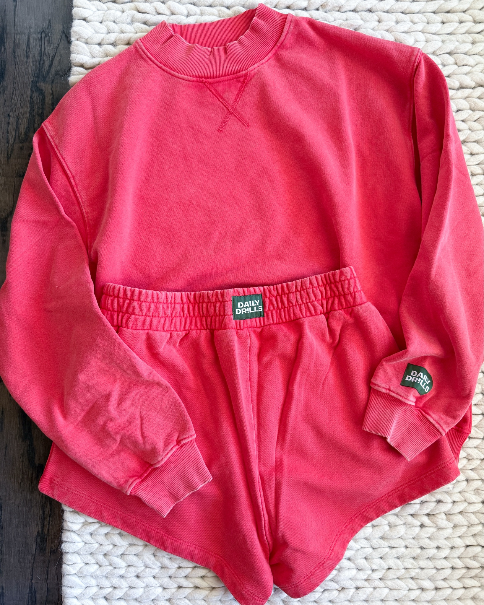 Not all basics are created equal—& these Daily Drills staples are totally worth the price. The cropped tee, shorts, & crewneck (all size XS/S) are soft, flattering, & actually hold up. I’ve thrown them on for morning walks, beach days, & grocery runs, & they still look good. Comfy, cute, + easy to mix into whatever your summer has going on.

daily drills set – summer basics I love – cropped tee and shorts – soft comfy crewneck – elevated loungewear – everyday summer outfit – matching set for women – worth it closet staples – summer errand outfit – beach day layers – quality casual wear – cute and comfy set – lounge to street style – daily drills review – size small daily drills

#LTKSummerEdit #LTKU #LTKActive