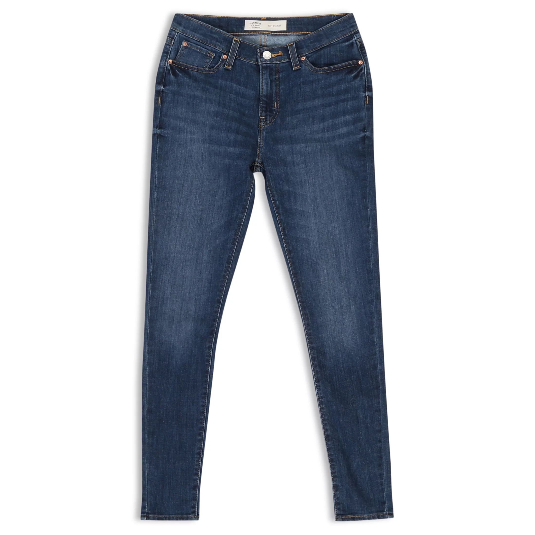 Signature by Levi Strauss & Co. Girls' Super Skinny Jeans, Sizes 5-18 | Walmart (US)