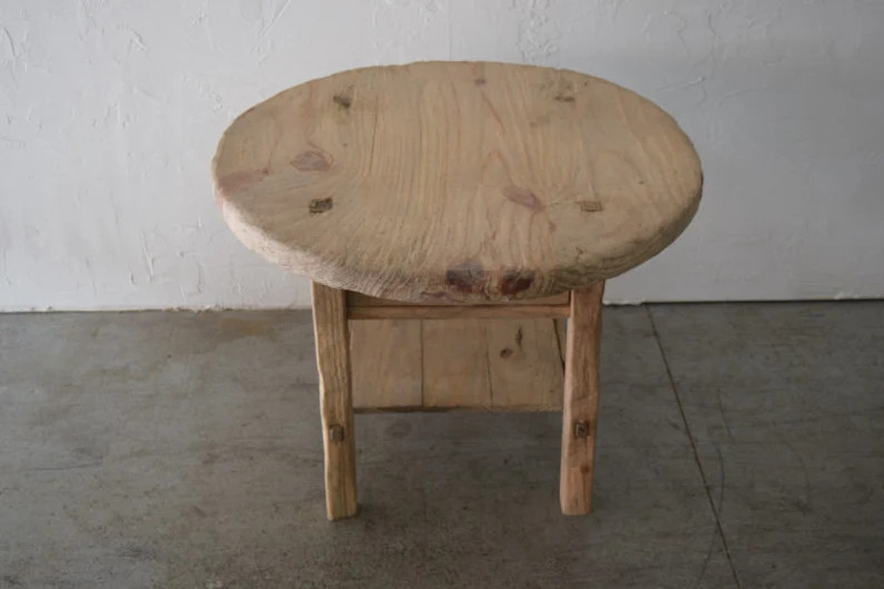 Made-to-order: Large Round Accent Table With Drawer and Shelf 30 in Diameter - Etsy | Etsy (US)